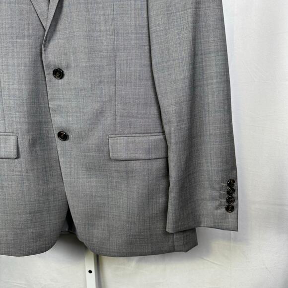 Ralph Lauren Wool Stretch Two Button Gray Sport Coat Men's 38R - Picture 2 of 10